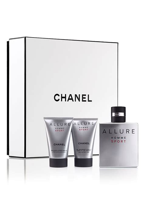 chanel allure gift set men|Chanel miniature perfume gift set.